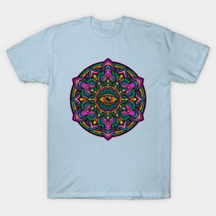 Mandala Indian eye T-Shirt